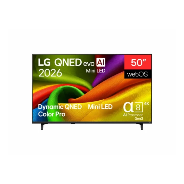 Televizor LG 65QNED8MB6C/QNED-Mini LED/65"/4K Ultra HD/smart/webOS 26/crna