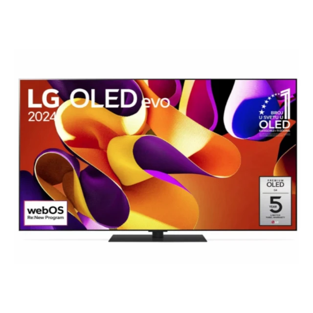 Televizor LG OLED55G43LS/55"/OLED evo/4K smart/webOS/crna