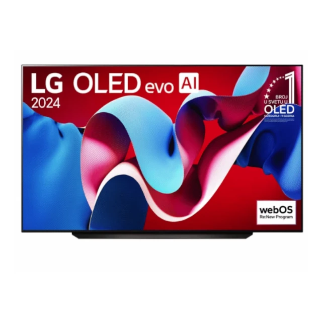 Televizor LG OLED83C41LA/OLED evo AI/83"/4K Ultra HD/smart/webOS 24/crna