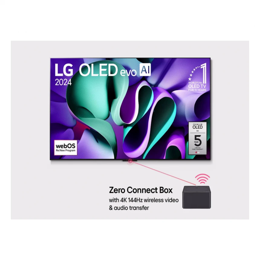 Televizor LG OLED83M49LA/EVO OLED M4/83"/4K Ultra HD/smart/webOS 24/crna