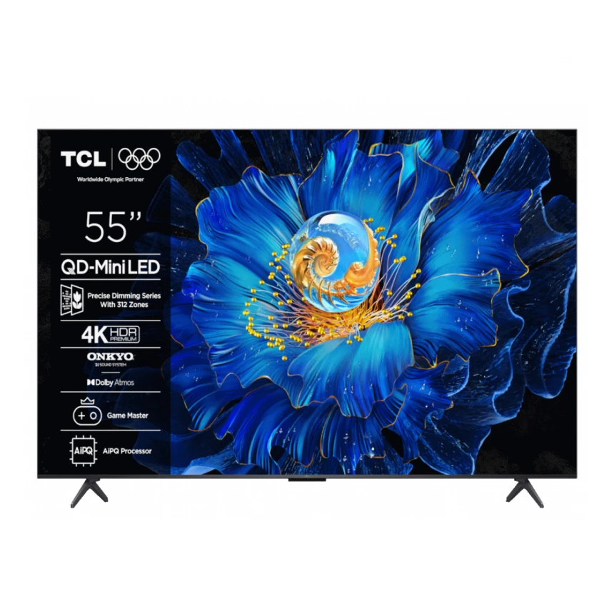 Televizor TCL 55C6KS/MiniLED/55"/4K/60Hz/Google TV/crna
