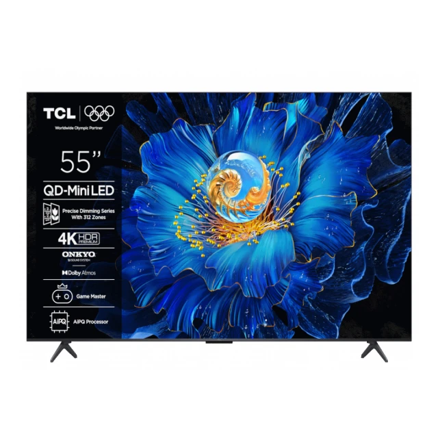 Televizor TCL 55C6KS/MiniLED/55"/4K/60Hz/Google TV/crna