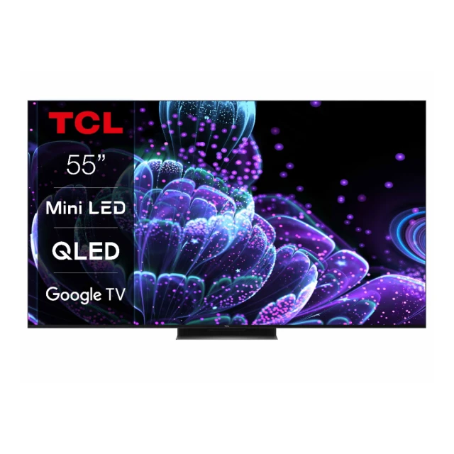 Televizor TCL 55C835/MiniLED/55"/4K HDR/144Hz/GoogleTV/crna