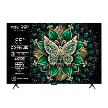 Televizor TCL 65C6K/MiniLED-QLED/65"/4K UHD/144Hz/Google TV/crna