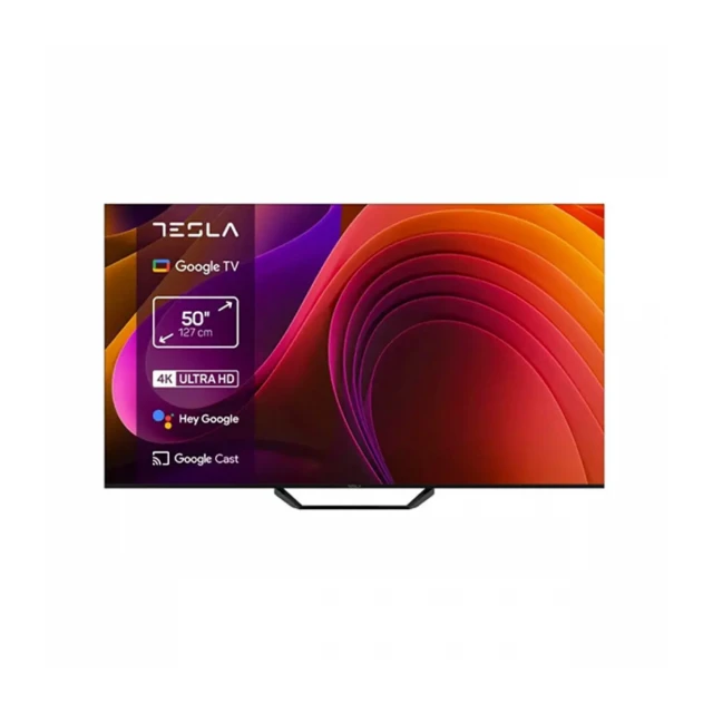 Televizor Tesla 50E655BUS Smart, LED, 4K UHD, 50"(127cm), DVB-T/T2/C/S/S2