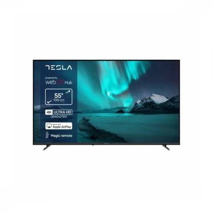 Televizor Tesla 55E655BUW Smart, LED, 4K UHD, 55''(140 cm), DVB-T/T2/C/S/S2