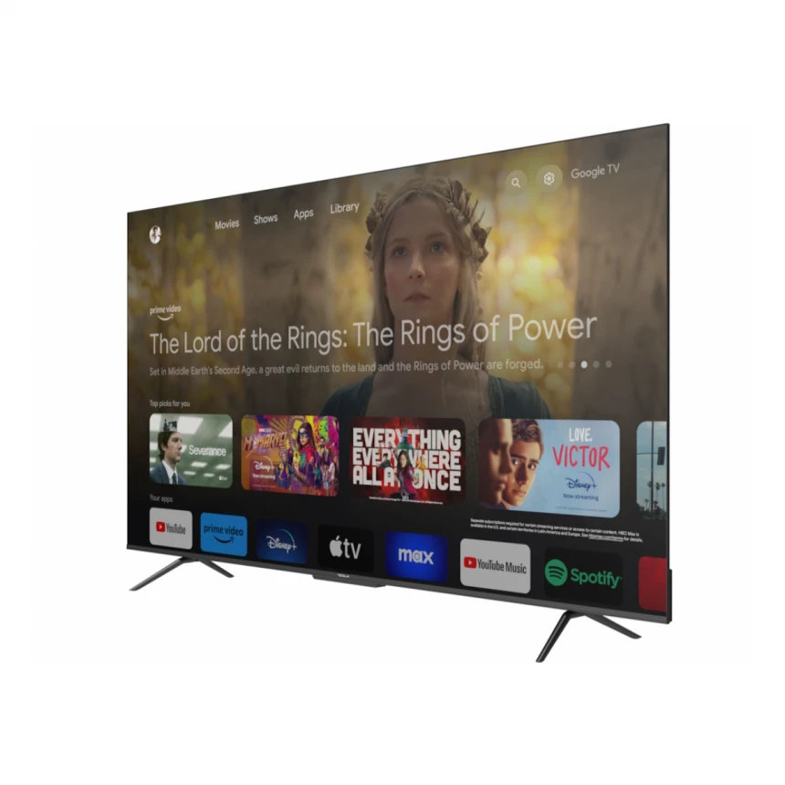 Televizor TESLA 75S635BUS/LED/75"/UHD/smart/GoogleTV/crna/frameless
