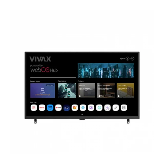 Televizor Vivax 43S61WO Smart, LED, Full HD, 43"(109cm), DVB-T/T2/S2