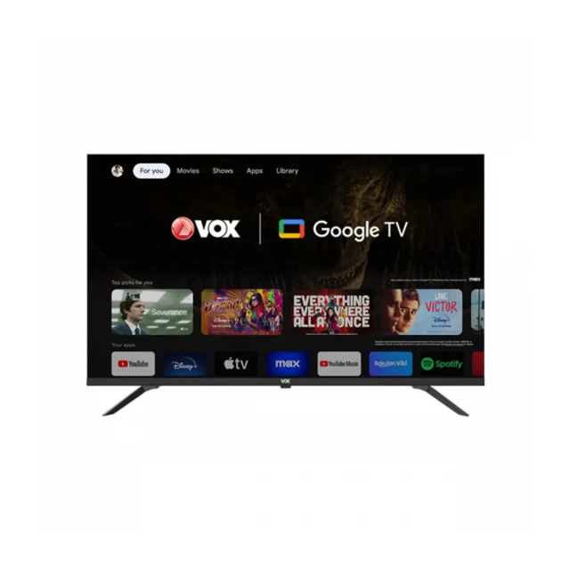 Televizor Vox 43GTU090 Smart, Direct LED, 4K UHD 43''(109 cm), DVB-T2/C/S2