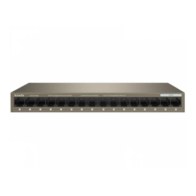 TENDA TEG1016M 16-Port Gigabit Ethernet Switch 