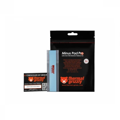 THERMAL GRIZZLY TG Minus Pad Pro - 120x20x1.5 mm termal pad (2pcs) (TG-MP-P-120-20-15-2) 