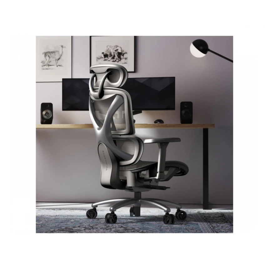 THUNDERX3 XTC-Mesh Ergonomska stolica siva