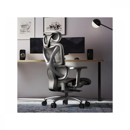 THUNDERX3 XTC-Mesh Ergonomska stolica siva 