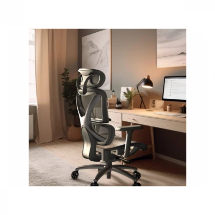 THUNDERX3 XTC-Mesh Ergonomska stolica siva 