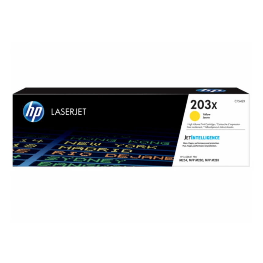 Toner HP 203X/žuta