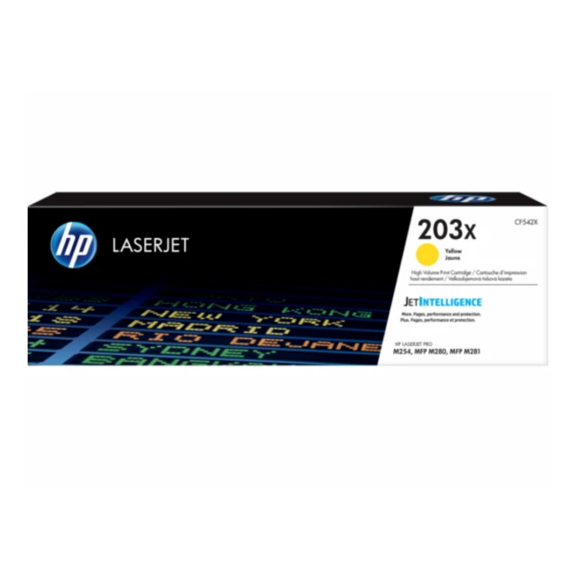 Toner HP 203X/žuta
