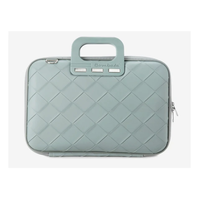 Torba BOMBATA Intrecciato 15,6/16 Light Blue / Dust