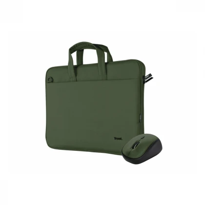 Torba+miš TRUST 16" Bologna Eco/zelena