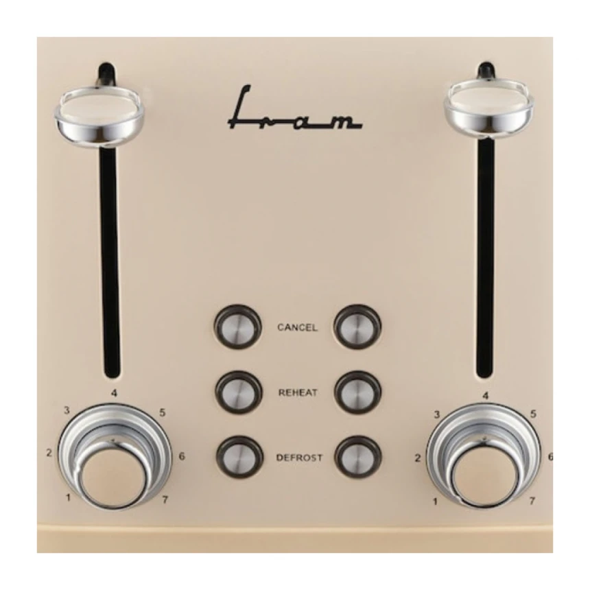 Toster Fram  FTP-800CR/1600W/krem