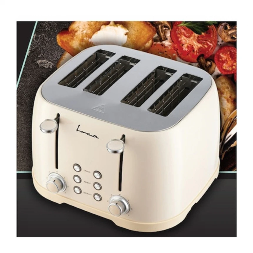 Toster Fram  FTP-800CR/1600W/krem
