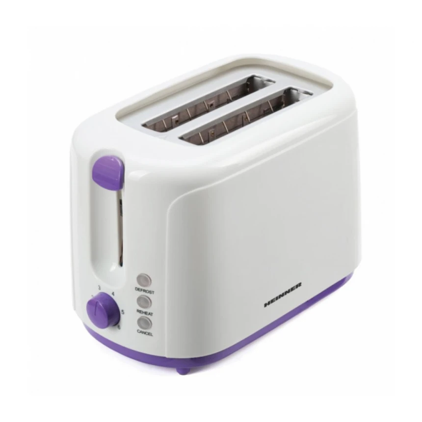 Toster HEINNER TP-750UV 750W/6 nivoa/belo-ljubičasto