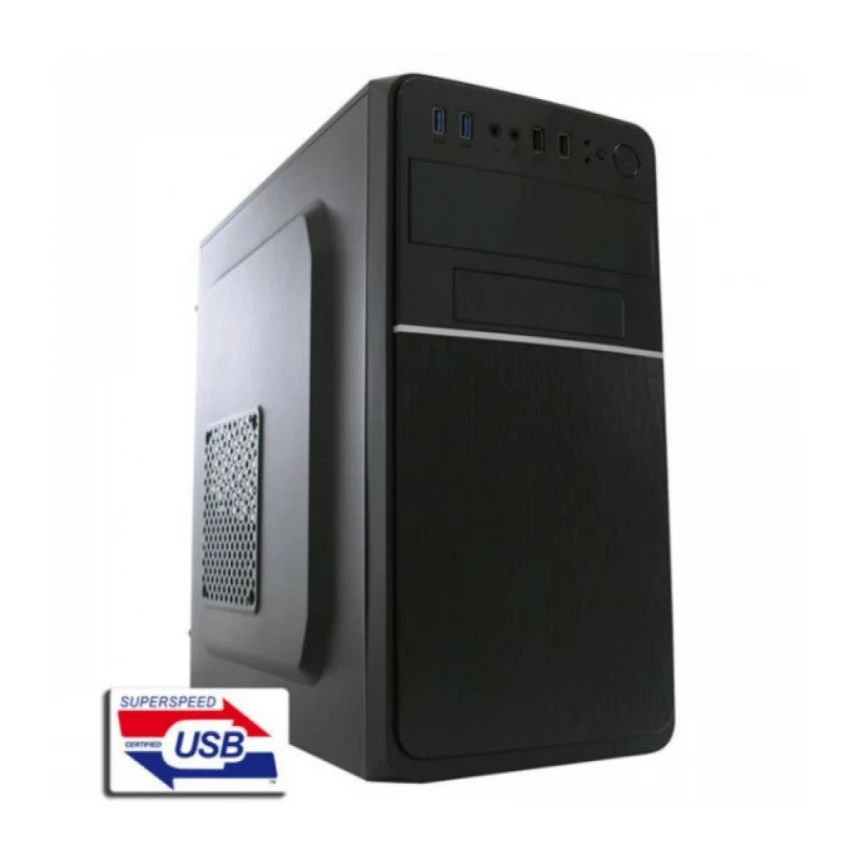 TOWER LC POWER Micro ATX LC-2015MB-ON, 2xUSB2.0 2xUSB3.0