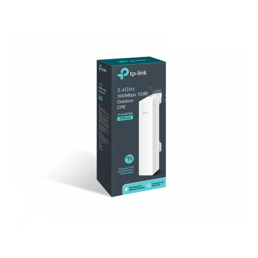 TP-LINK_ CPE220(UN) PoE dual-polarizovana 12dBi antena