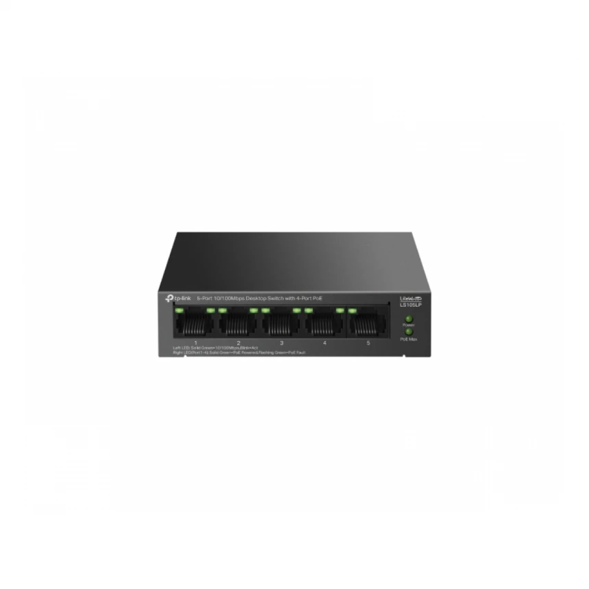 TP-LINK_ LS105LP(UN) 5-Port 10/100Mbps Desktop Switch