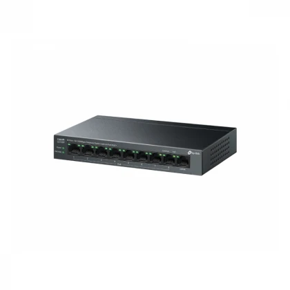 TP-LINK_ LS109P(UN) 9-Port 10/100Mbps Desktop Switch sa 8-Portova PoE+ 
