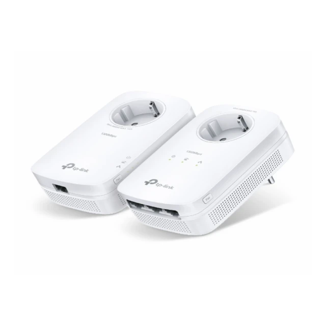 TP-LINK powerline AV1300 3-Port Gigabit Passthrough Powerline Starter Kit