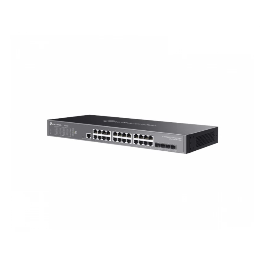 TP-LINK_ SG3428X Omada 24-Porta Gigabit L2+ upravljiv Switch sa 4 10GE SFP+ Slota 