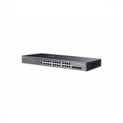 TP-LINK_ SG3428X Omada 24-Porta Gigabit L2+ upravljiv Switch sa 4 10GE SFP+ Slota 