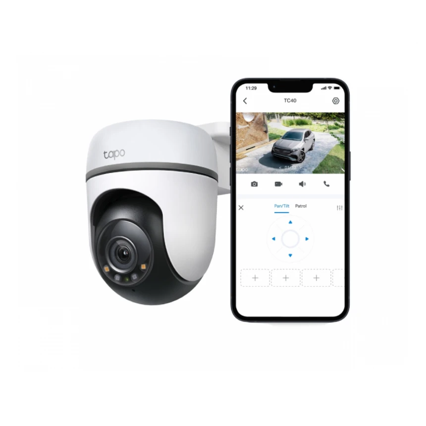 TP-LINK_ TC40 Outdoor Pan/Tilt Security Wi-Fi Camera 