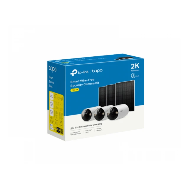 TP-LINK_ TC82 KIT Solar-Powered Security Camera Kit 