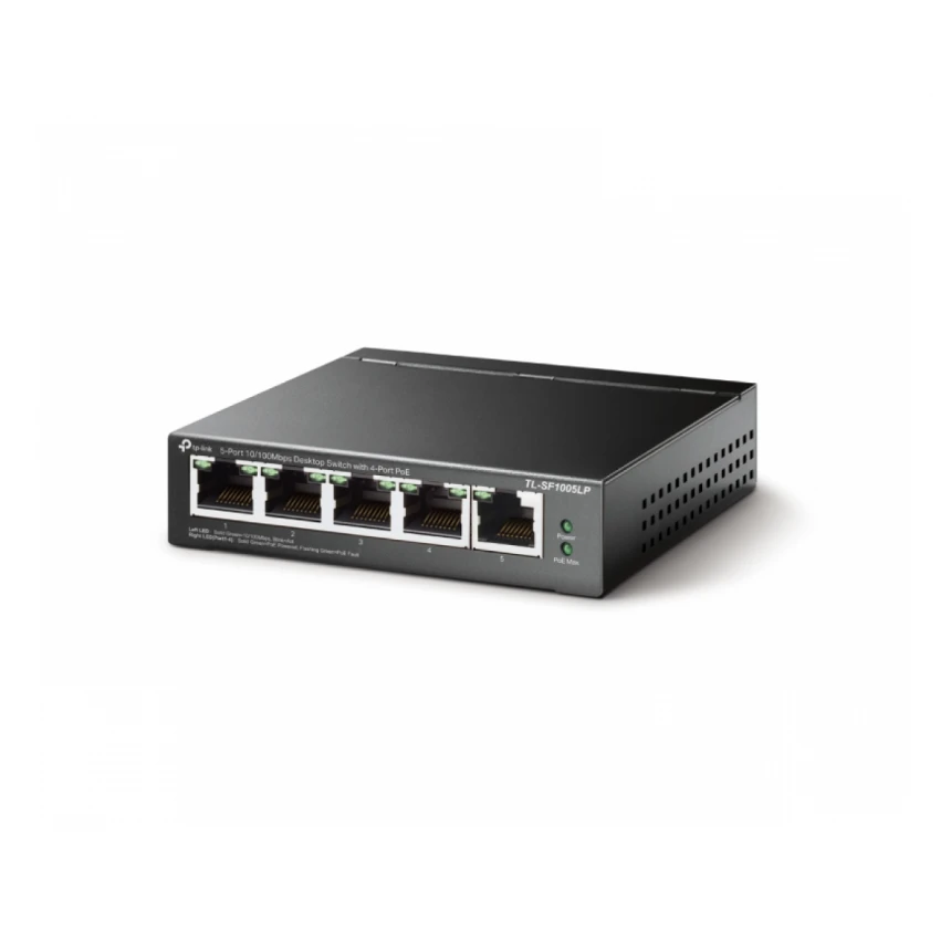 TP-LINK TL-SF1005LP PoE switch 5 porta 10/100mb/s 