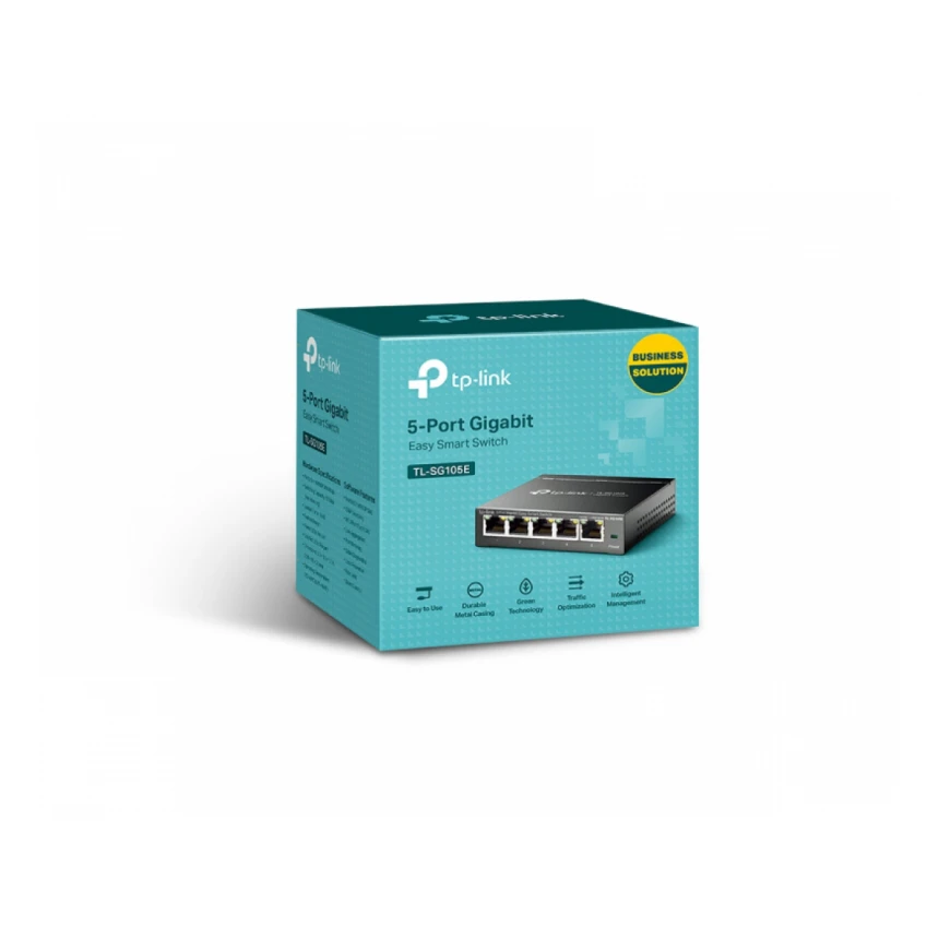TP-LINK_ TL-SG105E 5-Port Gigabit Switch 