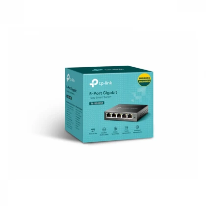TP-LINK_ TL-SG105E 5-Port Gigabit Switch 