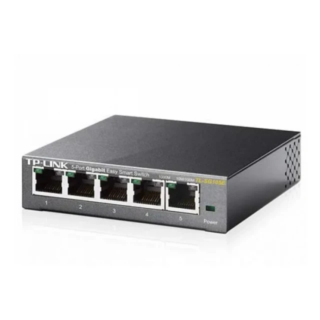 TP-LINK TL-SG105E Gigabit/5x RJ45/10/100/1000Mbps/eSm Switch 