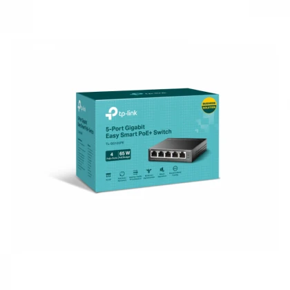 TP-LINK TL-SG105pe Poe+ EasySmart upravljiv 5-port. Gig. 