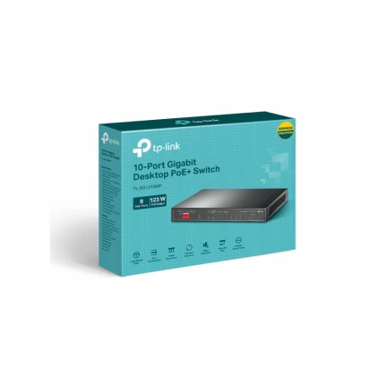 TP-LINK TL-SG1210MP POE+switch 8-port GIGABIT 