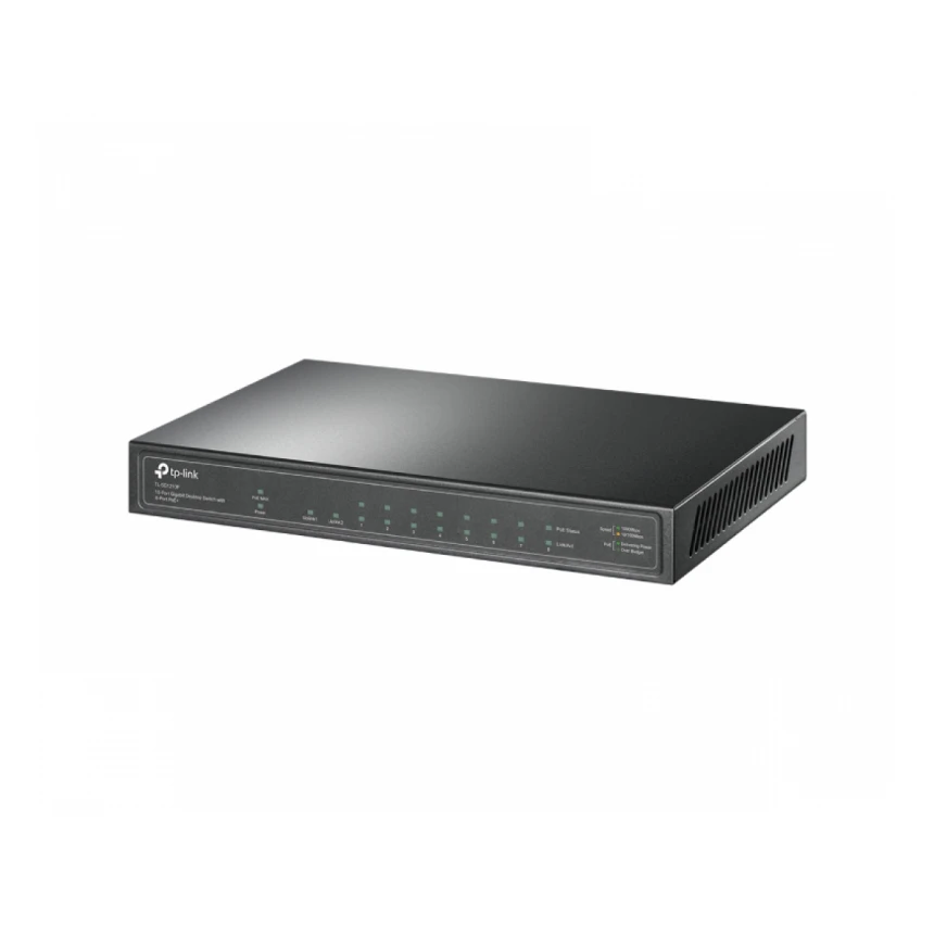 TP-LINK TL-SG1210P POE+ 8-porta Gigabitni,1XRJ45 GB,1XSFP GB 