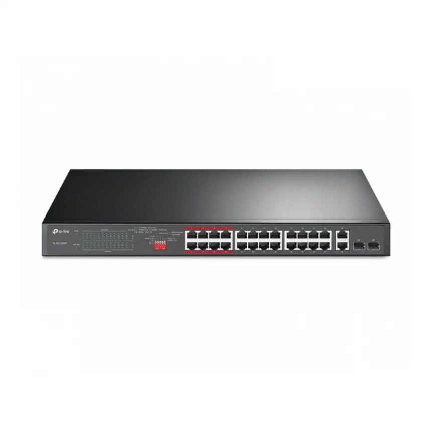 TP-LINK TL-SL1226P POE UPRAVLJIV SWITCH 24 PORTA 