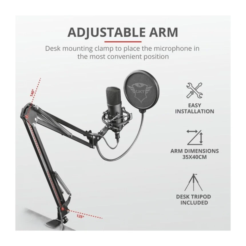 Trust GXT 252+ EMITA PLUS MICROPHONE (22400)