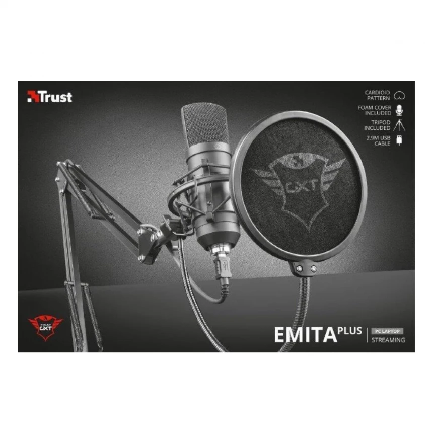 Trust GXT 252+ EMITA PLUS MICROPHONE (22400)