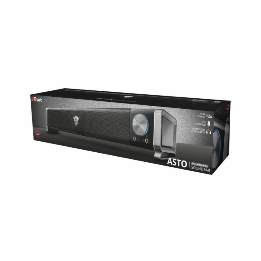 Trust GXT 618 ASTO USB SOUNDBAR 12W (22209)