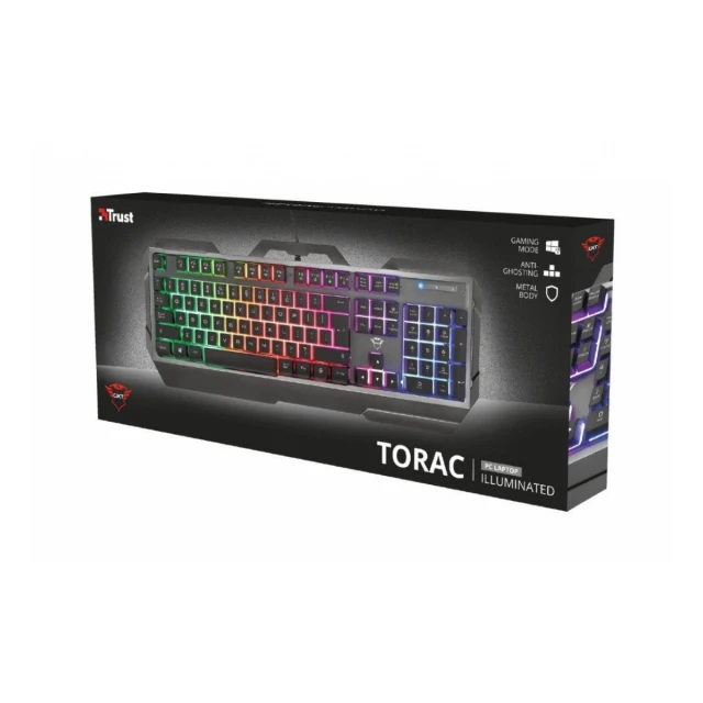 Trust GXT 856 TORAC ILUMINATED GAMING KEYBOARD (23577)