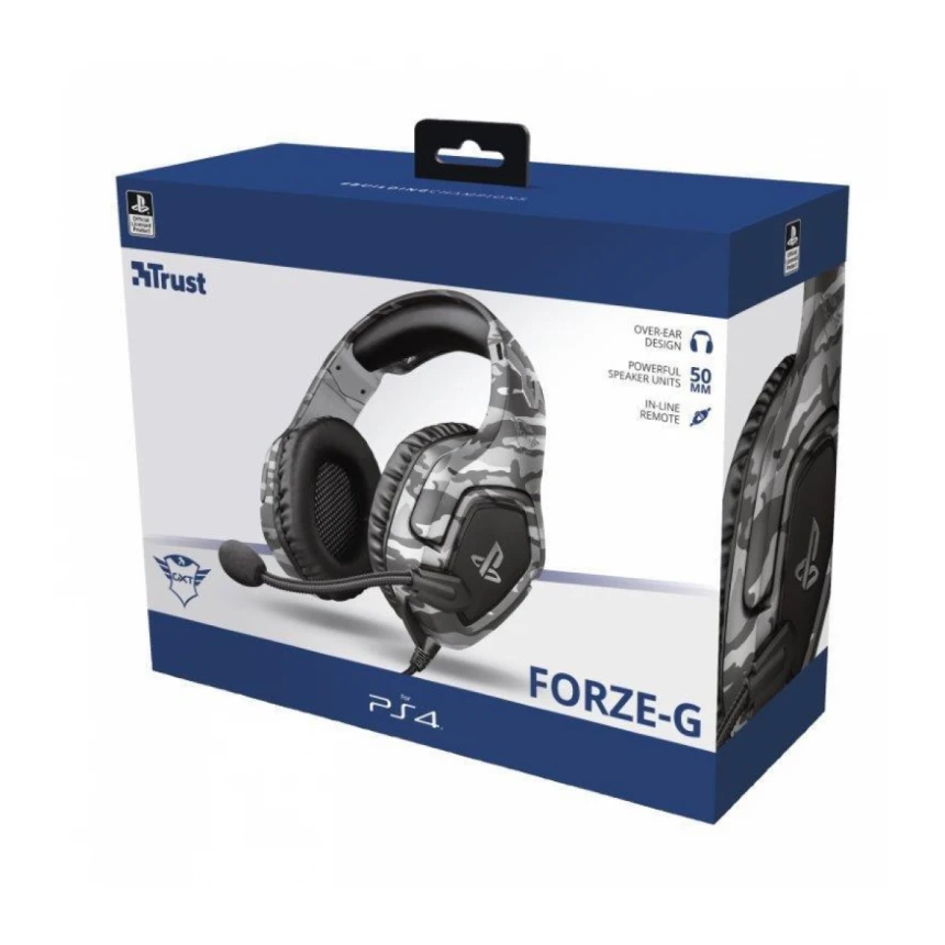 Trust GXT488 FORZE-G PS4 HEADSET GR (23531)