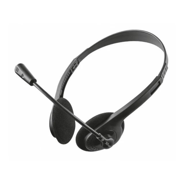 Slušalice TRUST Primo Chat Headset žične/3,5mm+2x3,5mm/crna