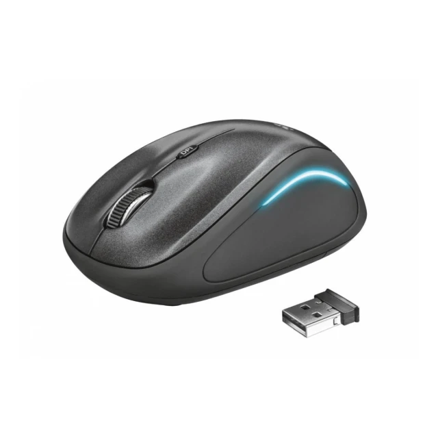 Trust YVI FX WIRELESS MOUSE BLACK (22333)