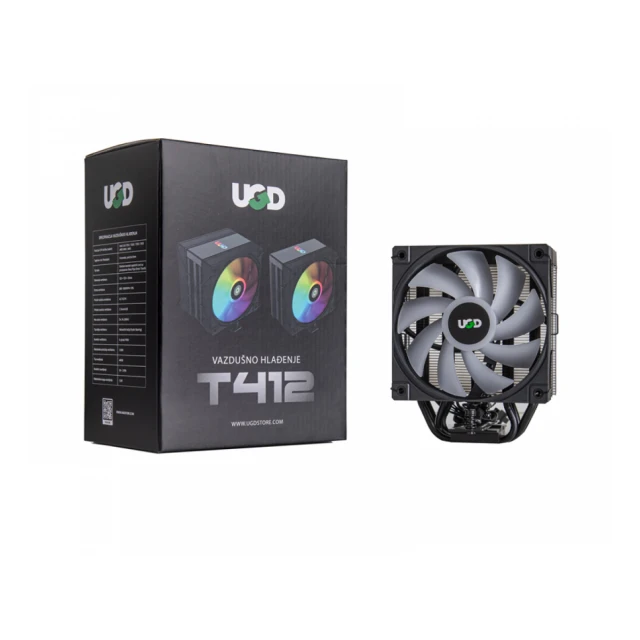 UGD T412S Procesorki kuler T412S Single 